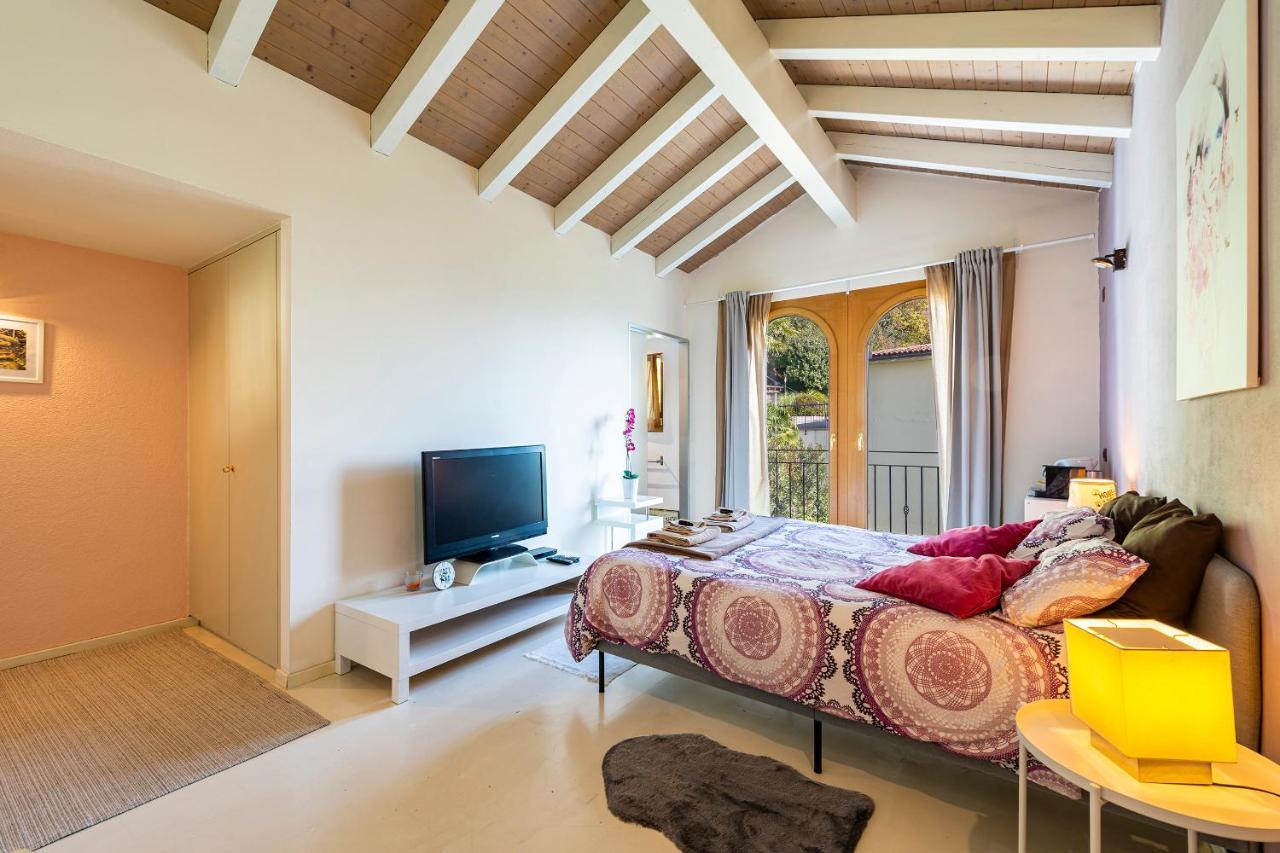 Casa Luna - Wonderful Lake View Brione sopra Minusio 外观 照片