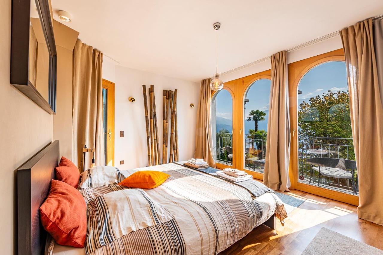 Casa Luna - Wonderful Lake View Brione sopra Minusio 外观 照片