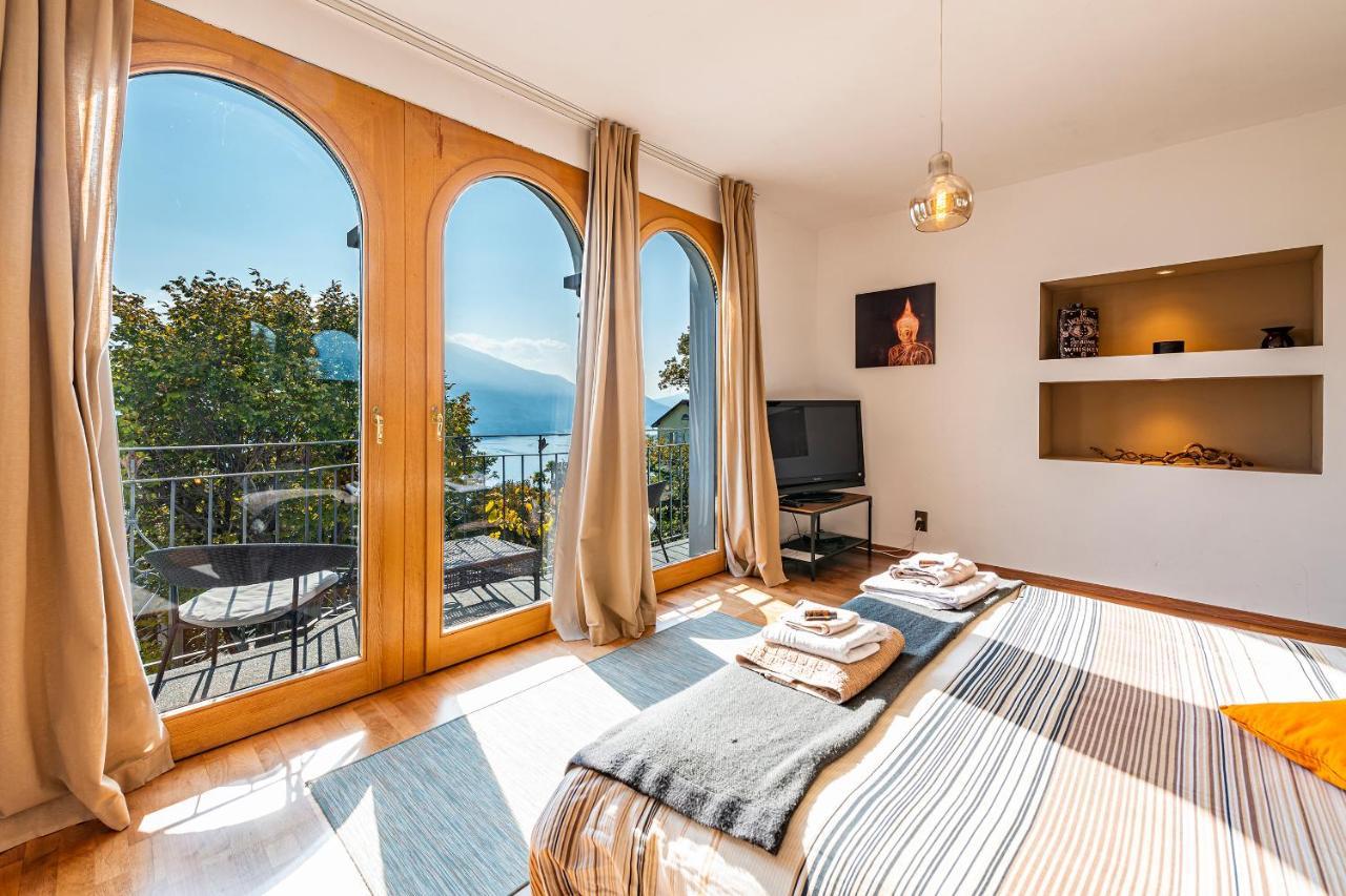 Casa Luna - Wonderful Lake View Brione sopra Minusio 外观 照片